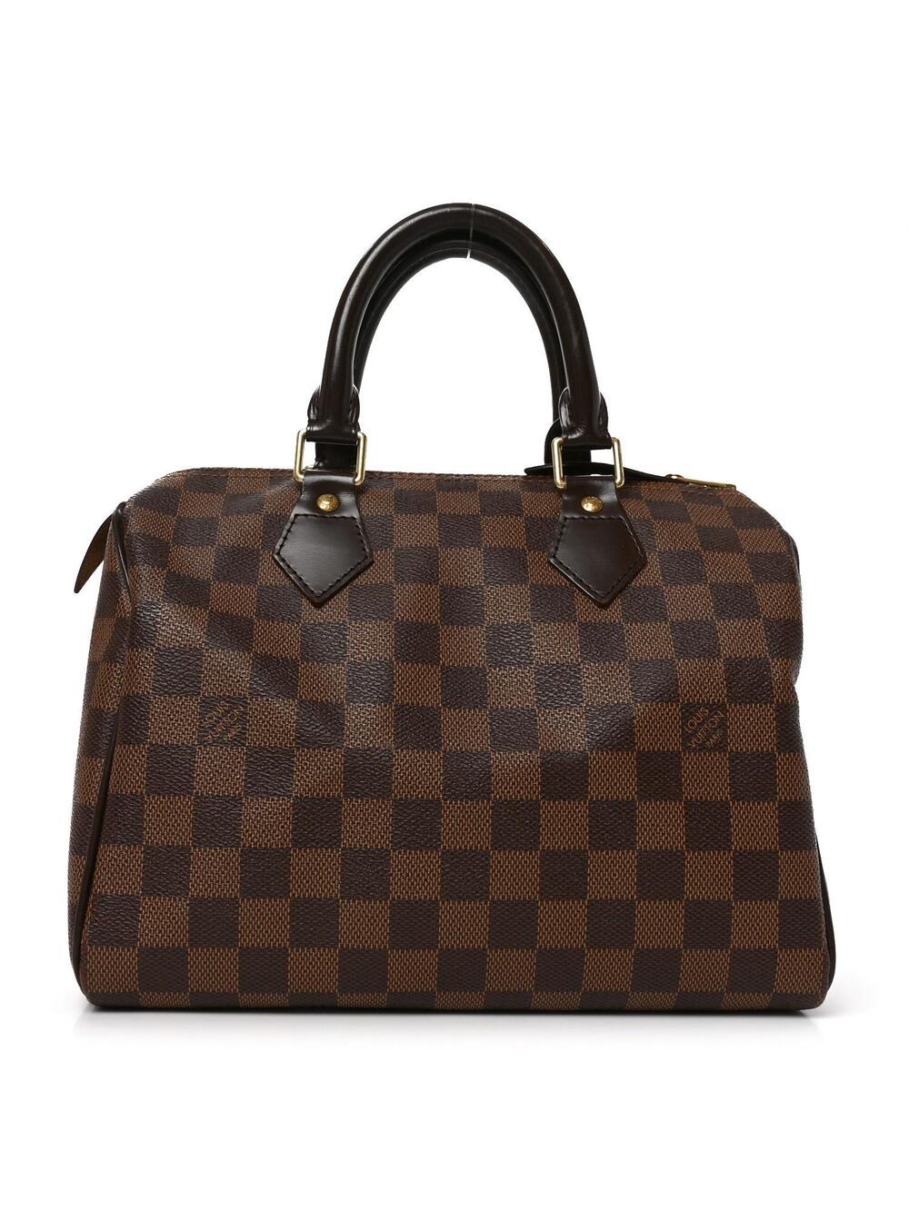 Louis Vuitton Damier Ebene Speedy 25 #340519L12B
